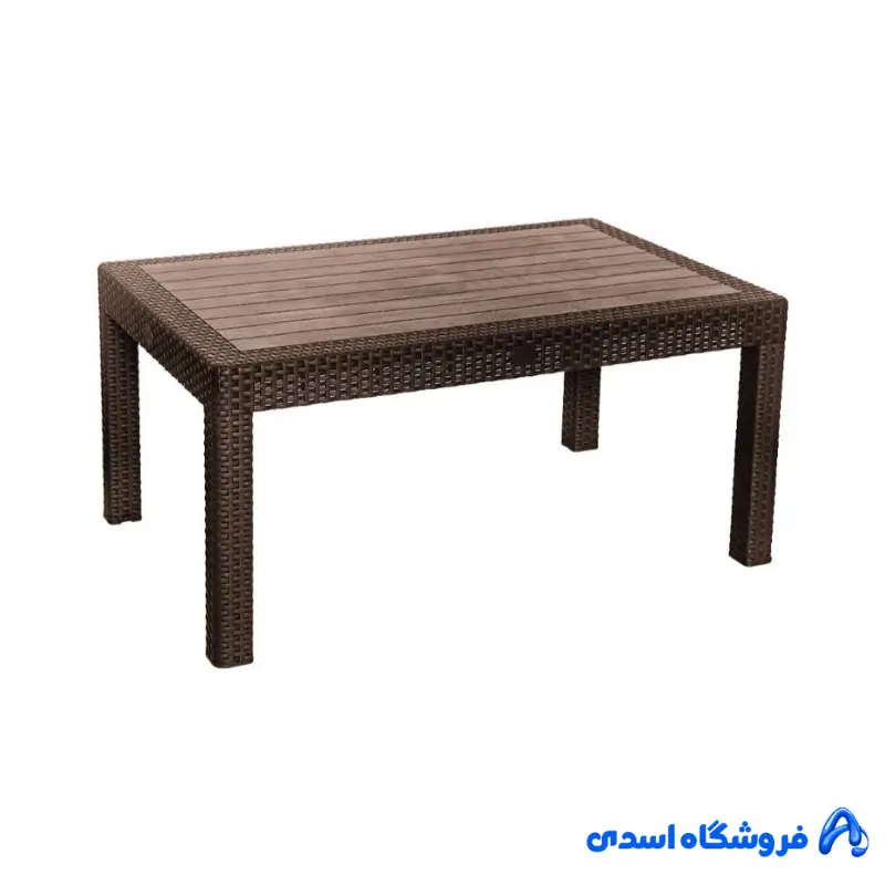 میز جلو مبلی مستطیل ناصر پلاستیک کد 421