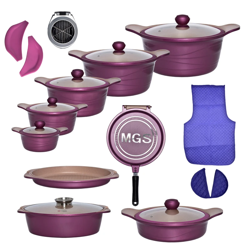 سرویس پخت و پز 23 پارچه ام جی اس مدل کره ای D