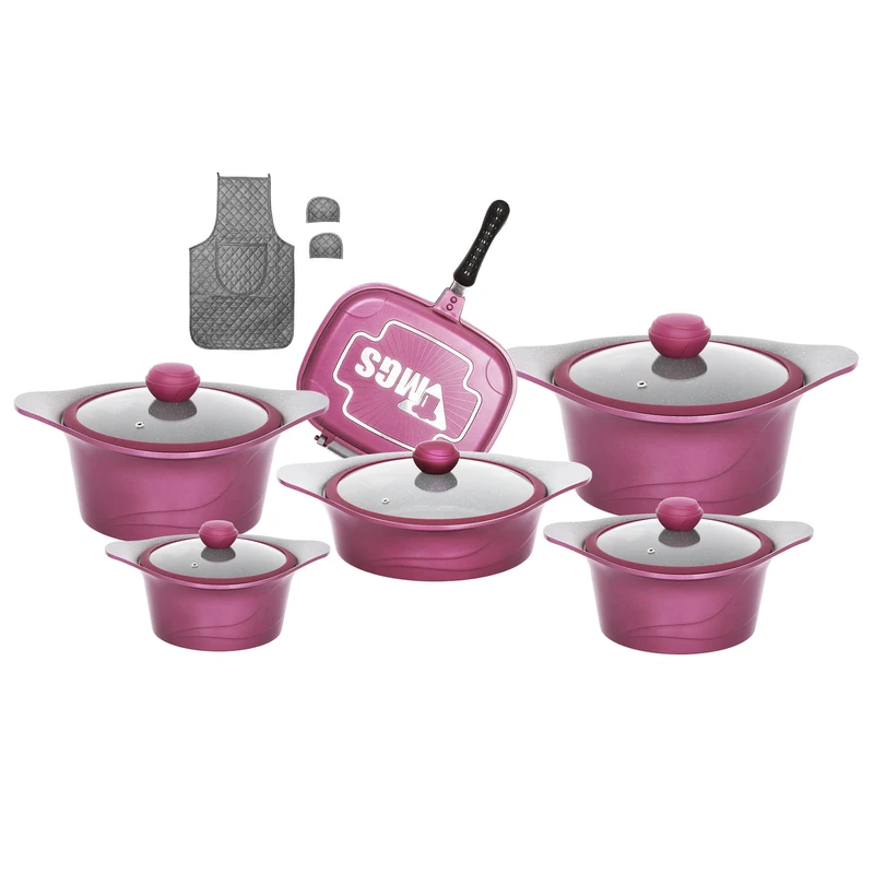 سرویس قابلمه 12 پارچه طرح کره ای C