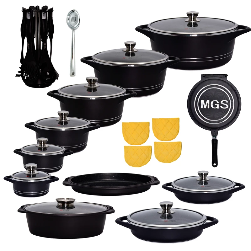 سرویس قابلمه 33 پارچه گرانیت طرح ایتالیا B