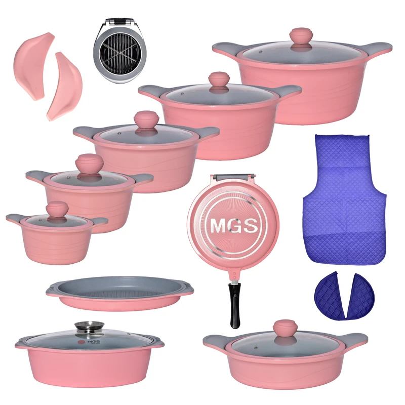 سرویس پخت و پز 23 پارچه ام جی اس مدل کره ای D