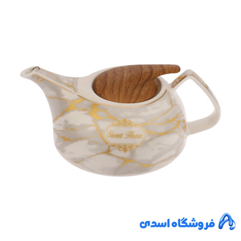 کتری و قوری کروپ ست مدل ماربل کد 915