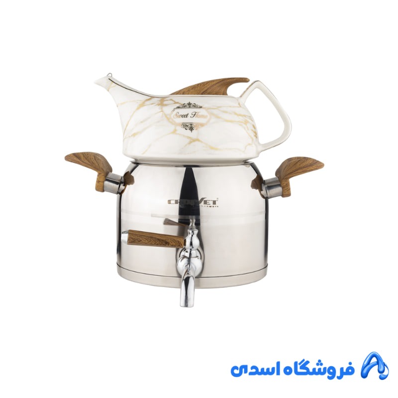 کتری و قوری ماهور کروپ ست کد 3301