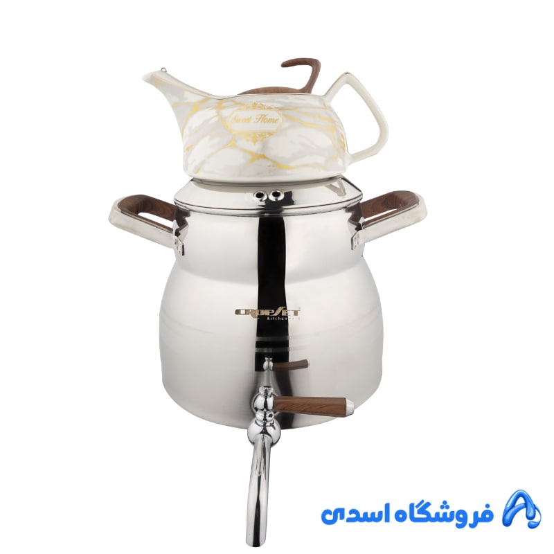 آوینا استیل نقره ای براق