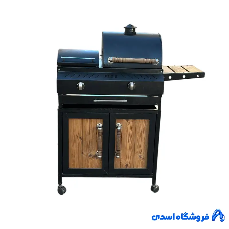 باربیکیو کابینت دار 70 سانتی با پلوپز