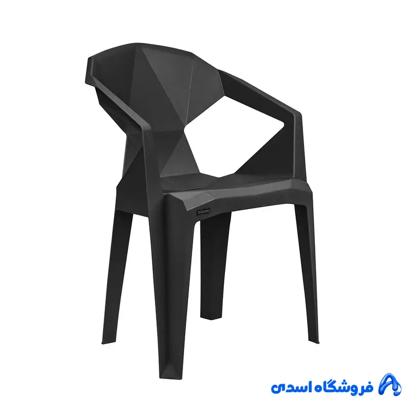 صندلی دسته دار پلیمری پولاد مدل F-22