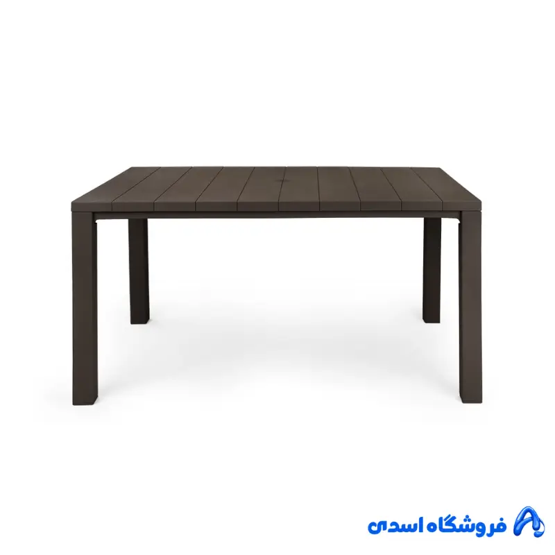 میز پلیمری 6 نفره پولاد مدل جاسمین
