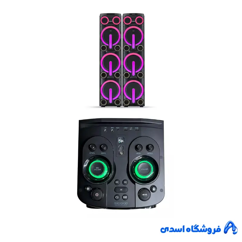 اسپیکر میکرولب مدل Dj Q620 – سری دیجی