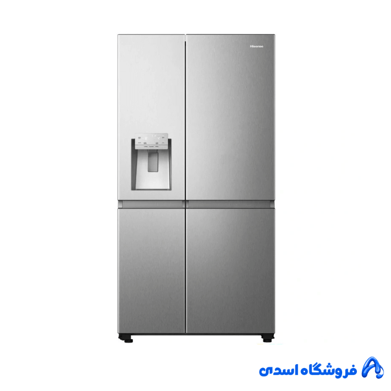 یخچال فریزر ساید بای ساید هایسنس سیلور مدل SBS-650S