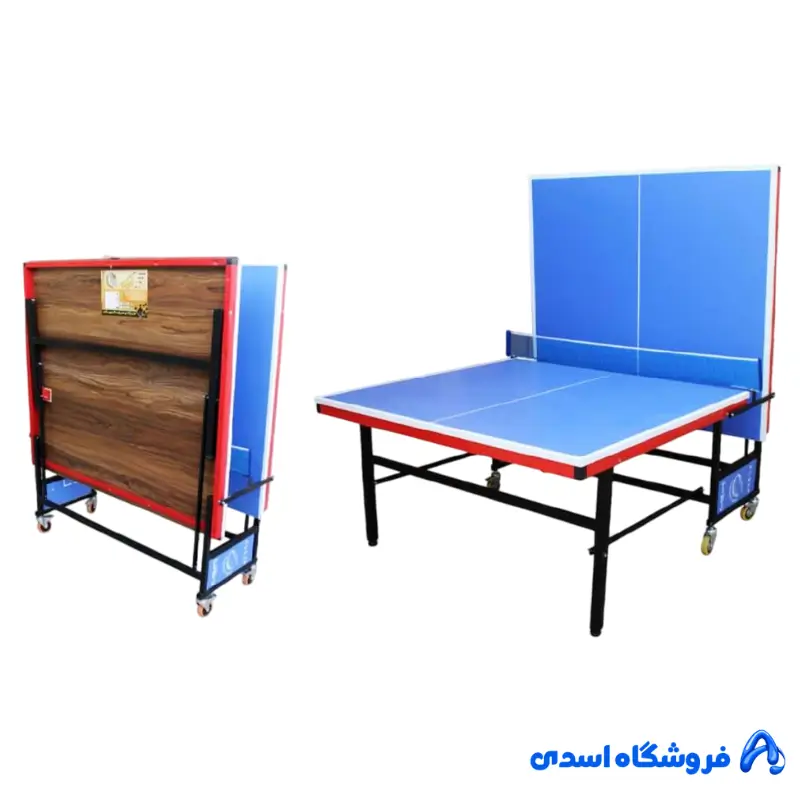 میز پینگ پنگ 4 چرخ MDF E3 المپیک