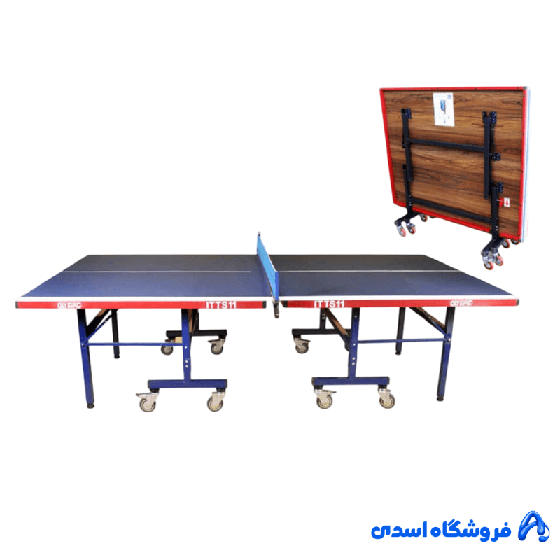 میز پینگ پنگ 8 چرخ TTS11 المپیک